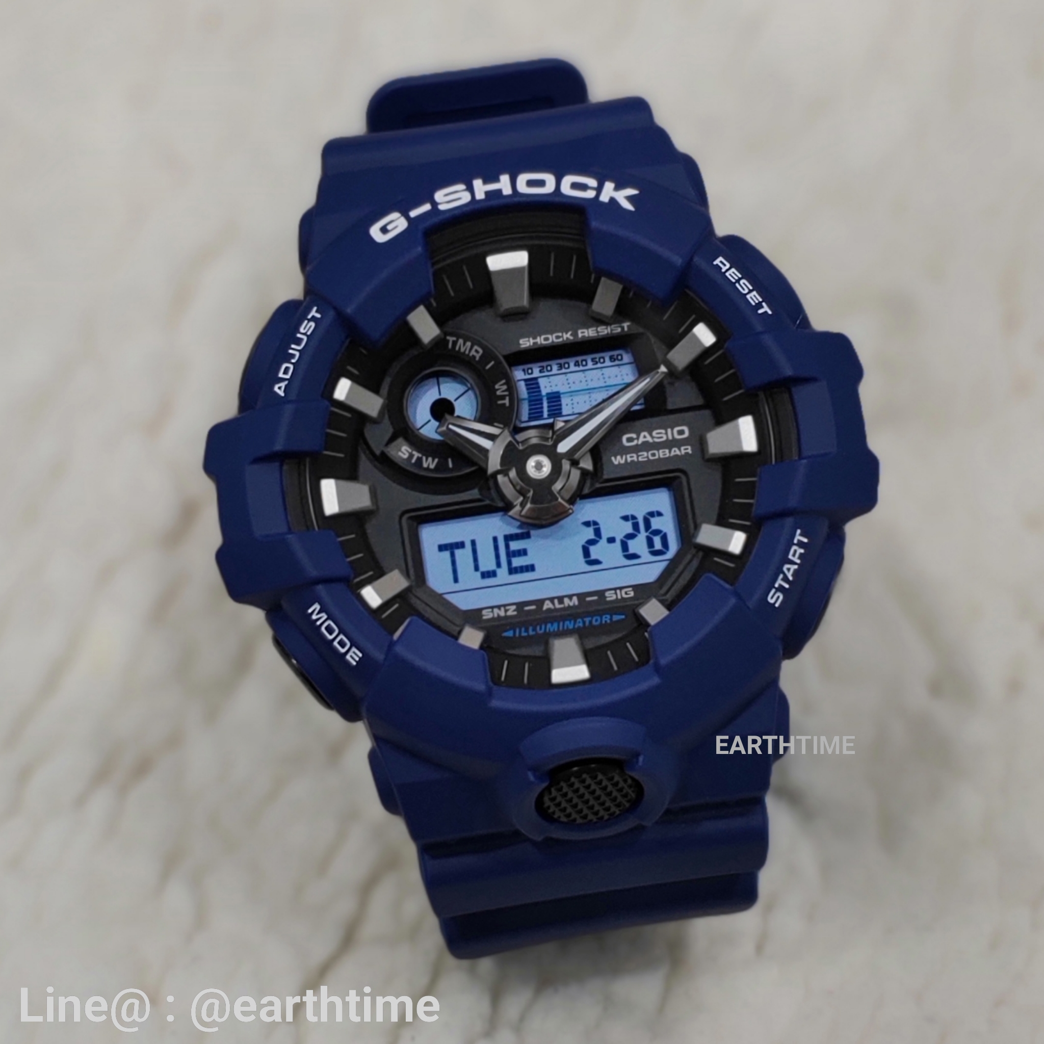 G-Shock ของใหม่แท้100% รับประกัน 1 ปี GA-700-2ADR