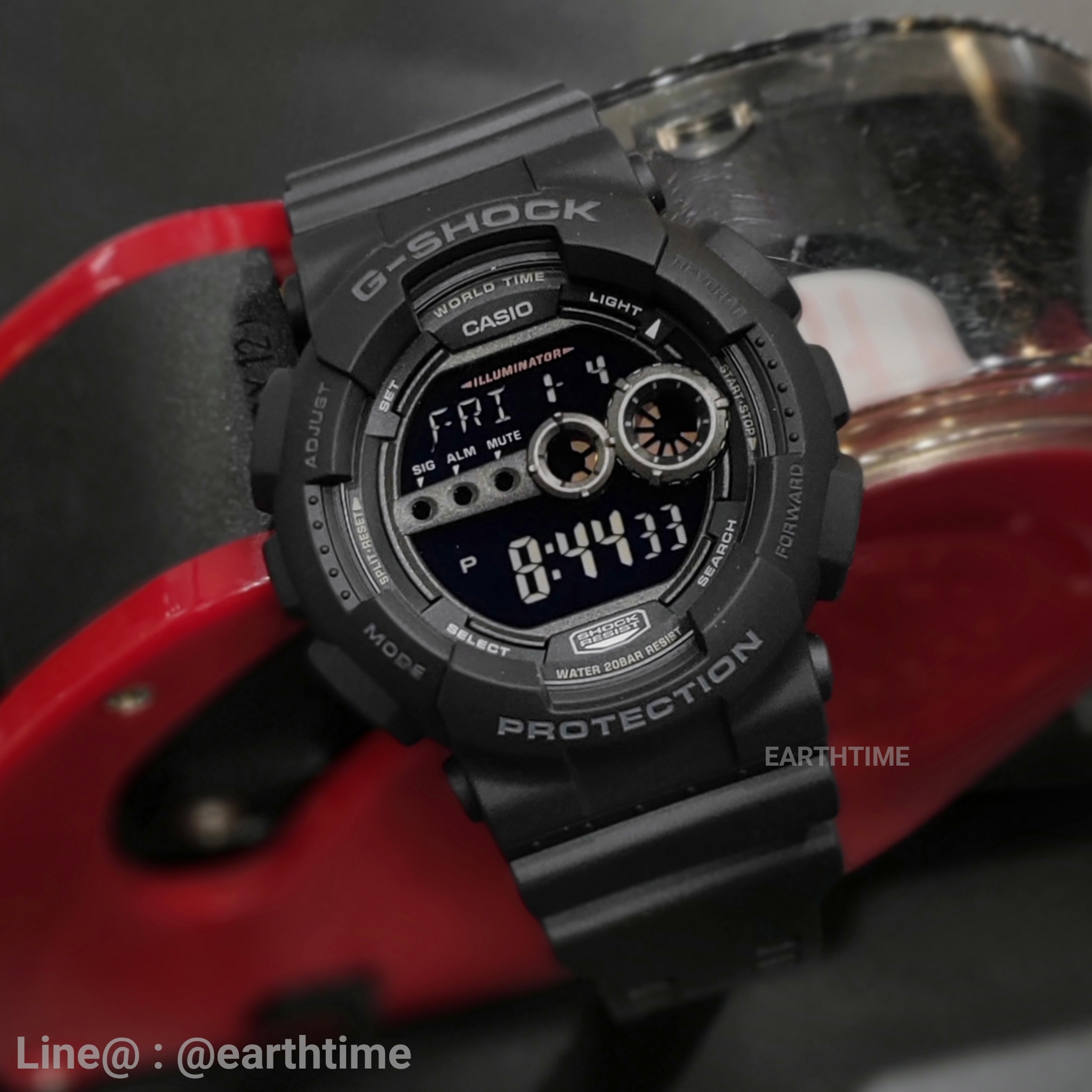 G-Shock ของใหม่แท้100% รับประกัน 1 ปี GD-100-1BDR