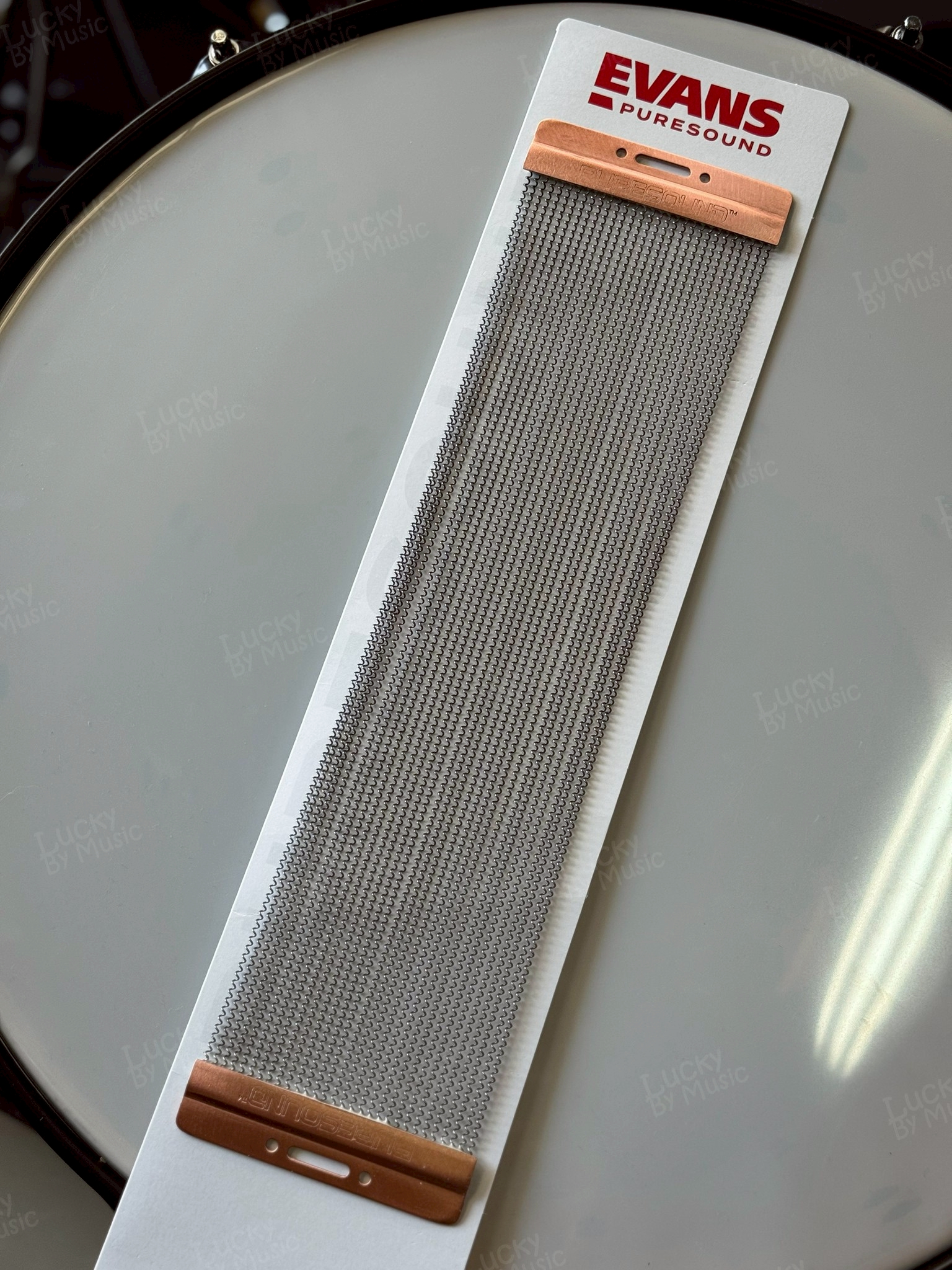 แส้สแนร์ EVAN PureSound สำหรับ14 นิ้ว Super 30 Snare Wires ให้เสียงสแนร์คมชัดและหนาขึ้น Made in USA.