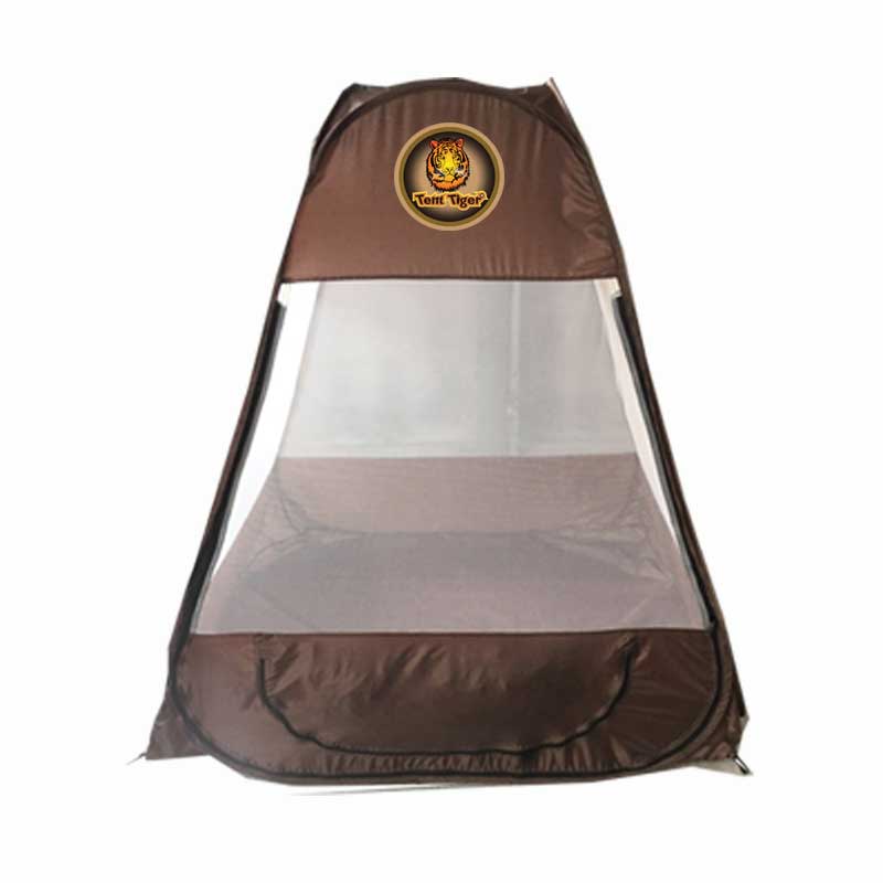 เต็นท์นั่งสมาธิ สีน้ำตาลเข้ม (สีกรัก) รุ่น TM207
