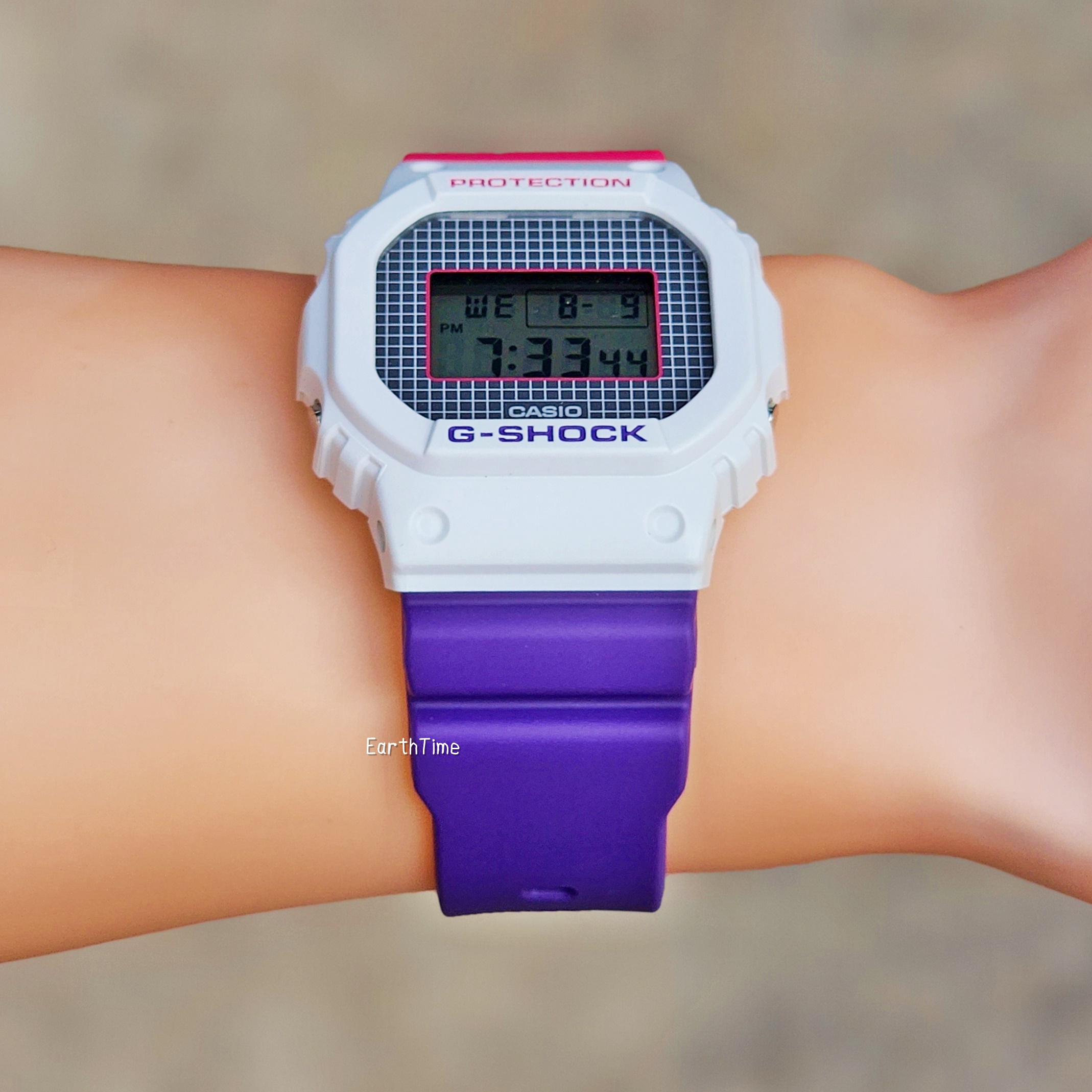 G-Shock Purple-Pink Throwback 1990s Series ของใหม่แท้100% DW-5600THB-7