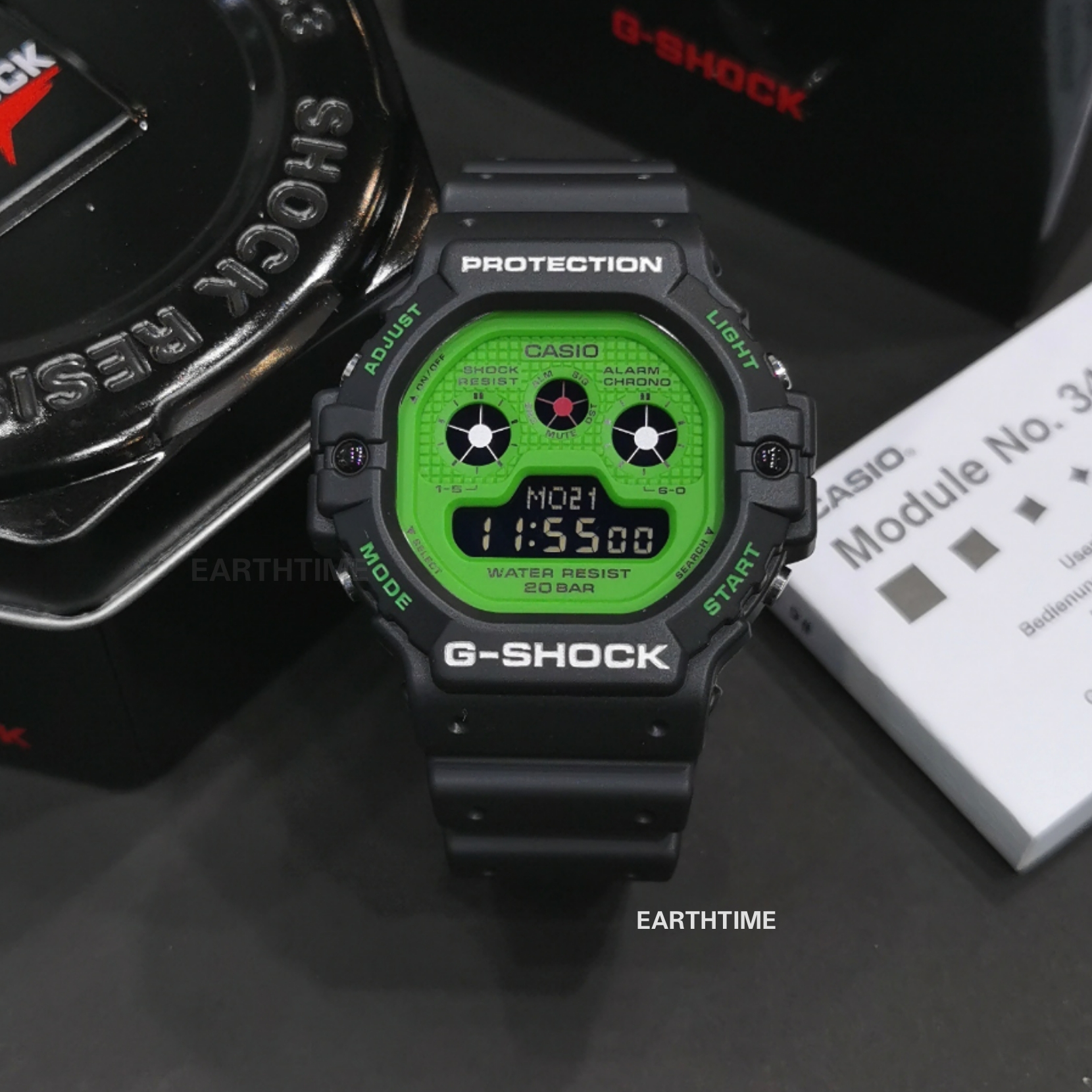 G-Shock Rock Music Series ของใหม่แท้100% รับประกัน 1 ปี DW-5900RS-1