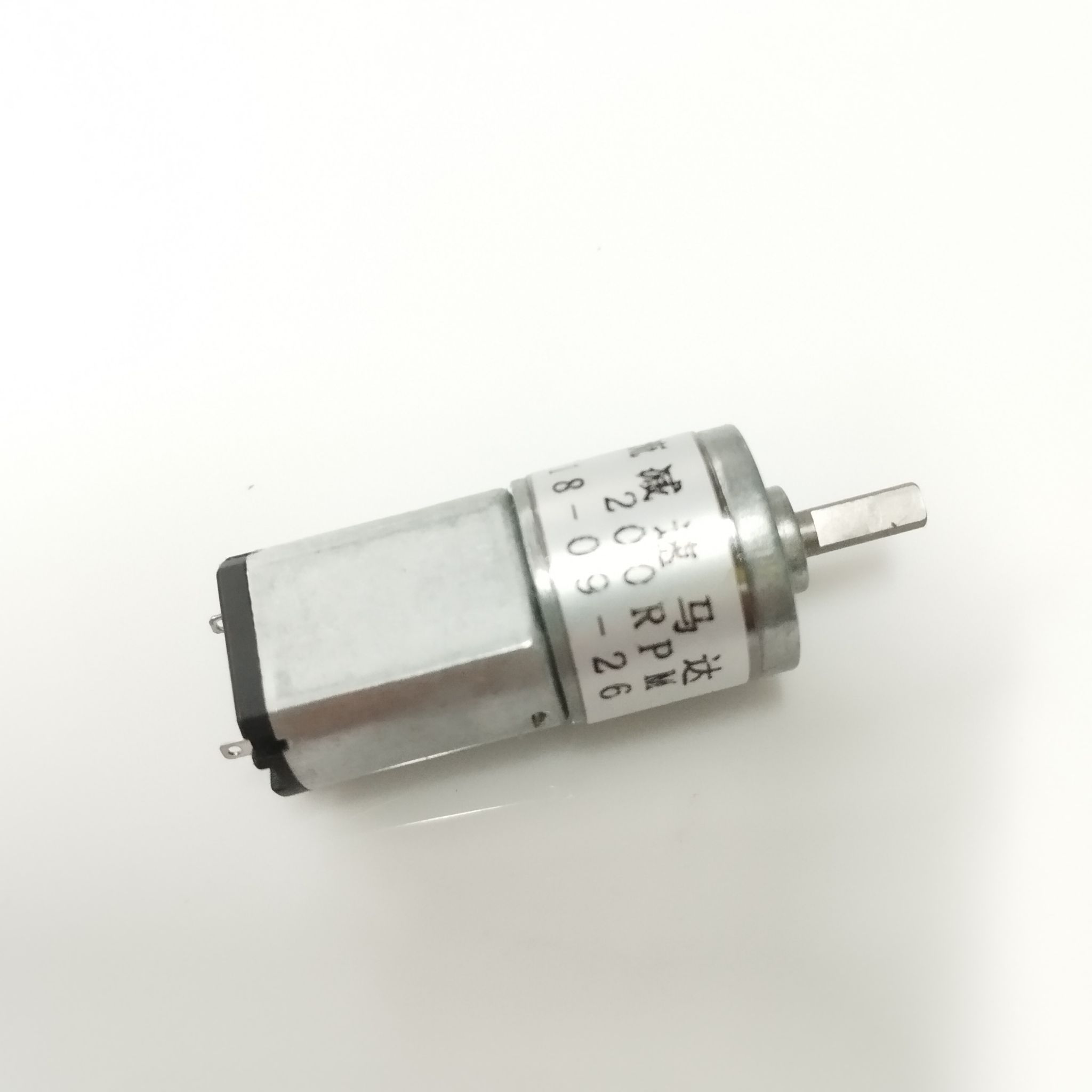 มอเตอร์เกียร์ 16GA030 3v 200rpm เหมาะสำหรับหุ่นซูโม่500g MINI SUMO (เกียร์เหล็ก)