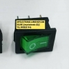 สวิทช์ไฟ12VDCสีเขียว3ขา,ขายสวิทช์ไฟ12V3ขาสีเขียว
