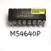 M54640PตัวถังDIP16ยี่ห้อMITSUBISHI