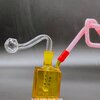 Colorful Glass Bong (6 cm.)(Yellow)