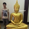 พระประธาน 50 นิ้ว เนื้อทองเหลือง พระพุทธรูปบูชา