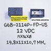 ขาย รีเลย์12VDC6ขา 1คอนแทรค รีเลย์G6B-2114P-FD-US 12VDC คอยล์12VDC ยี่ห้อOMRON ราคาตัวละ บาท มีหน้าร้านอยู่บ้านหม้อ กรุงเทพ ส่งของเร็ว มาซื้อหน้าร้านได้ สั่งปุ๊บส่งปั๊บ