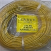 สายไฟอ่อนสีเหลืองเดินวงจรขนาด2มม.เส้นทองแดงฝอย1ม้วนยาว30เมตรWIRE COLOR YELLOW 2.0MM สายไฟ2SQMM1ม้วน=30เมตรยี่ห้อLASER CABLEราคา