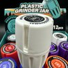 เครื่องบดสมุนไพรทรงถังโอ๊ค Plastic Grinders Jar (ขาว)