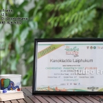 กรอบรูปใส่ใบประกาศ กรอบขนาดA4 DB312 สีดำ