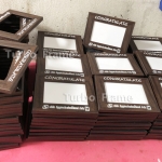 กรอบรูปสกรีนโลโก้