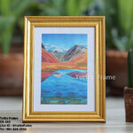 กรอบรูปใส่ใบประกาศ กรอบขนาดA4 DB868 สีทอง