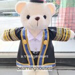 หมีรับปริญญาม.ราชภัฏสกลนคร สูง45cm