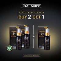ซื้อ 3 ขวด แถมฟรี เซรั่มแก้ผมร่วง Balance H อีก 1 ขวด