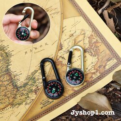 เข็มทิศ เข็มทิศพวงกุญแจ เข็มทิศคาราบิเนอร์ รุ่น 875 พร้อมส่ง ราคาถูก