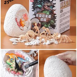 ของเล่นเด็ก ไข่ไดโนเสาร์ ชุดขุดฟอสซิล รหัส GT001 พร้อมส่ง ราคาถูก