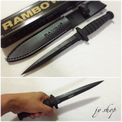 มีดเดินป่า มีดใบตาย แรมโบ้ 6