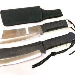 มีดเดินป่า มีดใบตาย Rambo Flagship สั้น