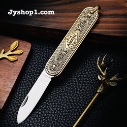 มีดพก มีดเดินป่า แบบวินเทจ รุ่น Amani พร้อมส่ง ราคาถูก