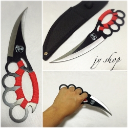 มีดเดินป่า มีดสนับมือ ลายงู