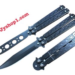 มีดควง มีดบาลิซอง H09 ลายโซ่ พร้อมส่ง ราคาถูก