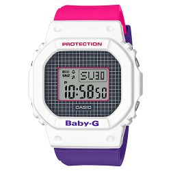 Baby-G Purple-Pink Throwback 1990s Series ของใหม่แท้100% รุ่น BGD-560THB-7