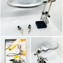 แว่นขยาย แว่นขยายตั้งโต๊ะ MG16129-B