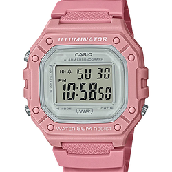CASIO สายเรซิ่น รุ่น W-218HC-4AV