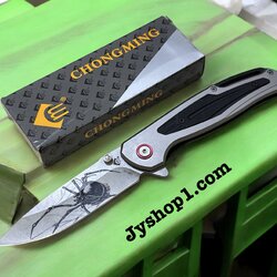 มีดพับ มีดพก Chongming CM123 พร้อมส่ง ราคาถูก