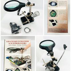 แว่นขยาย แว่นขยายตั้งโต๊ะ MG16129-C