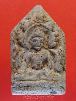 หลวงพ่อแทน วัดธรรมเสน ขุนแผนหน้ายักษ์ ปี๒๕๐๖ เนื้อผงสีเทา(องค์ที่4)