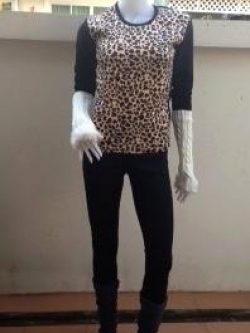 ปลอกแขนทอไหมพรม แต่งเฟอร์