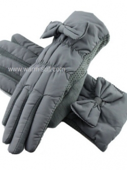 ถุงมือกันหนาว thinsulate+วูลทัชสกรีนได้ แต่งข้อมือ 1