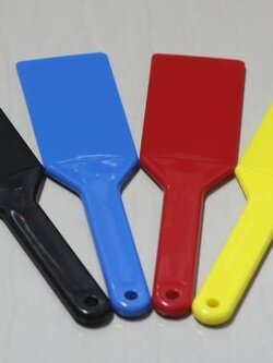 พายตักหมึกพลาสติก 4 สีราคาส่ง