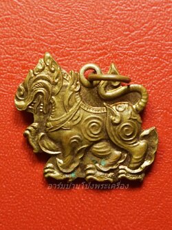 พระอธิการบัว วัดเขาแดน สิงห์ เนื้อทองแดง(องค์ที่1)