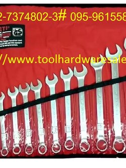 ชุดประแจรวมYETI USA 8-24 14ตัว/ชุดราคา450บาท ของแท้