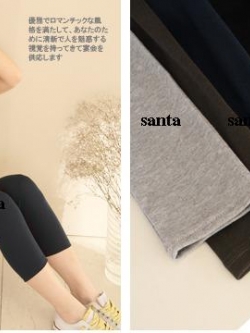 เลคกิ้งคอตต้อน+เรย่อน ผ้าหนา 5-7 ส่วน(เลยเข่า)