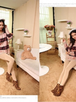 เลคกิ้งกันหนาว เลคกิ้งเกาหลี เลคกิ้งบุขน ด้านใน สีครีม