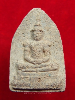 พระแก้วมรกต วัดบ้านโป่ง พิธียิ่งใหญ่ที่สุด เนื้อว่าน ปี๒๕๐๙ มวลสารดี พิธีดีมาก เกจิดังร่วมเสกมากที่สุด พิมพ์ใหญ่(องค์ที่6)