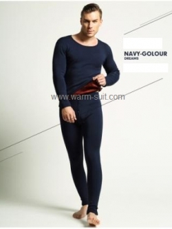 ลองจอนคนอ้วน ลองจอนบิ๊กไซด์ วูลพรีเมียมสีกรมท่า(น้ำหนัก70-100กิโลกรัม)