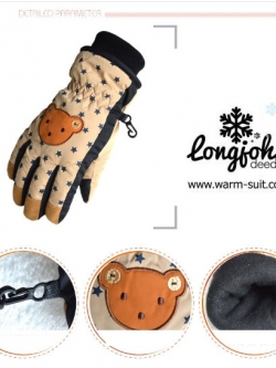 ถุงมือสกีเด็ก 5-12 ขวบ แบบที่ 1