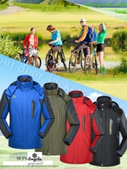 เสื้อแจ็คเก็ตบิ๊กไซด์ เล่นสกี กันหิมะ(หญิง/ชาย) #1