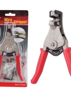 คีมปอกสายไฟอัตโนมัติ ไต้หวัน #KEJD-1020B ตรา KING EAGLE 7"