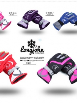 ถุงมือสกีเด็กเล็กแบบที่ 1 (ตั้งแต่เด็กก่อน 1 ปี-14 ปี)