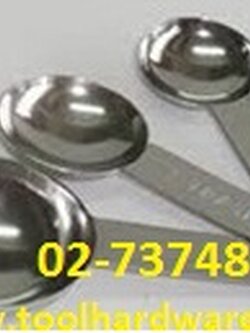 ช้อนตวง สแตนเลส