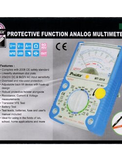 !!ยกเลิกการนำเข้า!!มัลติมิเตอร์ PRO'S KIT MT-2018 แบบAnalogไต้หวัน ราคาส่งตามเงื่อนไข