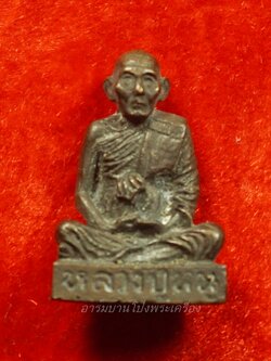 หลวงปู่หนู วัดทุ่งแหลม รูปหล่อ ๘๙ปี เนื้อทองเหลือง(องค์ที่1)