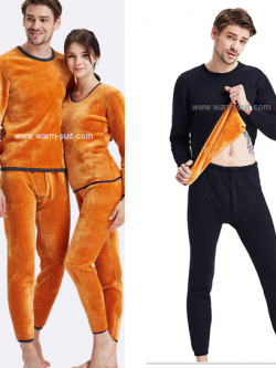 ชุดลองจอนชายและหญิง รุ่นวูลผสมขนแพะ+แคชเมียร์