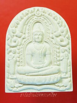 พระพุทธ วัดละมุด จ.นครปฐม เนื้อผงสีขาว(องค์ที่1)